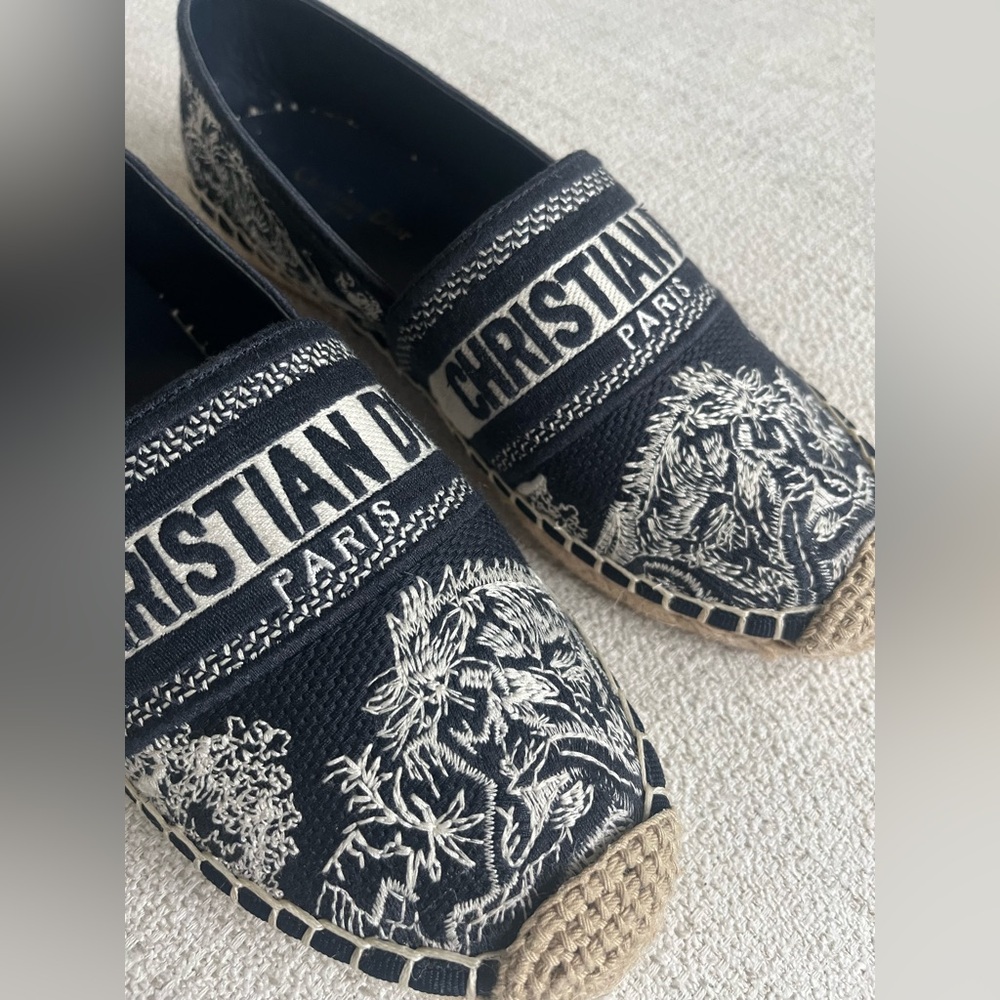 Christian Dior Granville Espadrilles | Size 39 / US8 - Picture 5 of 9